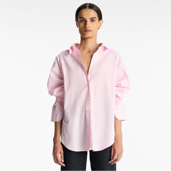 ✨ A.L.C. Monica Shirt in Whisper Stripe ✨ - Picture 1 of 8